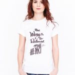 T-shirt Wings White for her