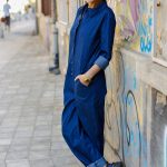 Boyfriend denim jumpsuit