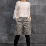 GLAMMY LOOK BERMUDA SHORTS