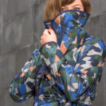 CUBIST QUILTED JACKET BLUE (DOUBLE-SIDED)