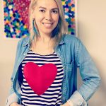 The red heart t-shirt