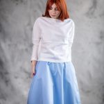 Rainy day skirt blue