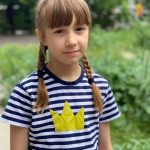 Urban princess - stripes kid t-shirt