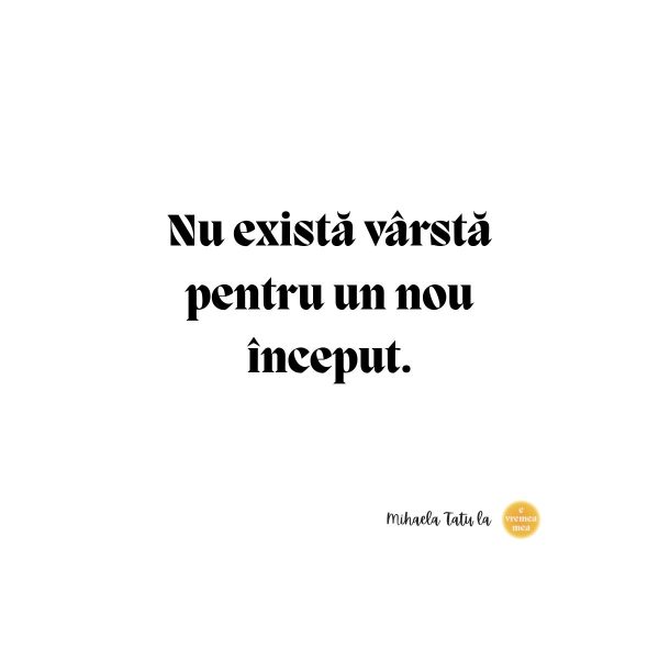 Mihaela Tatu la e vremea mea