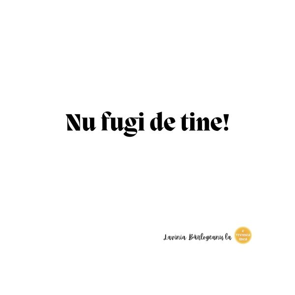 Lavinia Bârlogeanu la e vremea mea